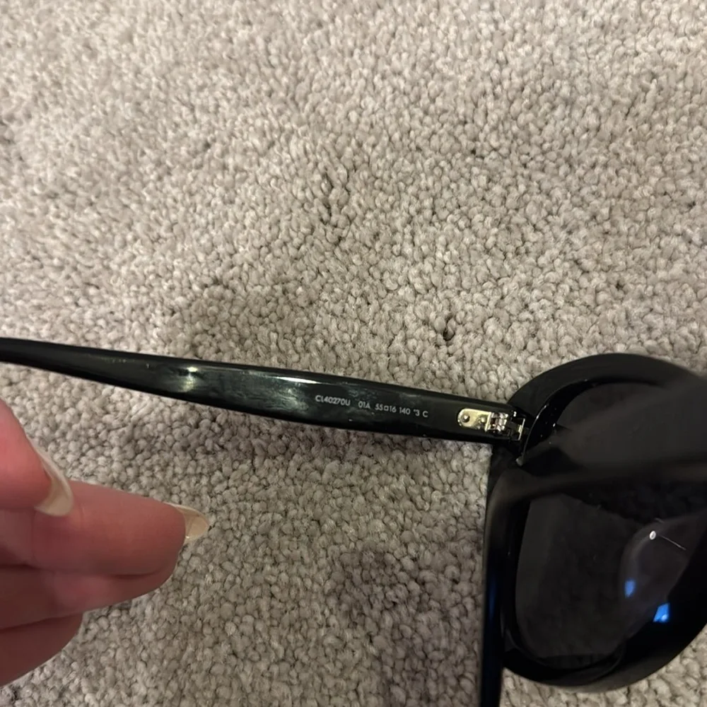 NEW Celine Black Cat-Eye Sunglasses - Picture 7 of 8